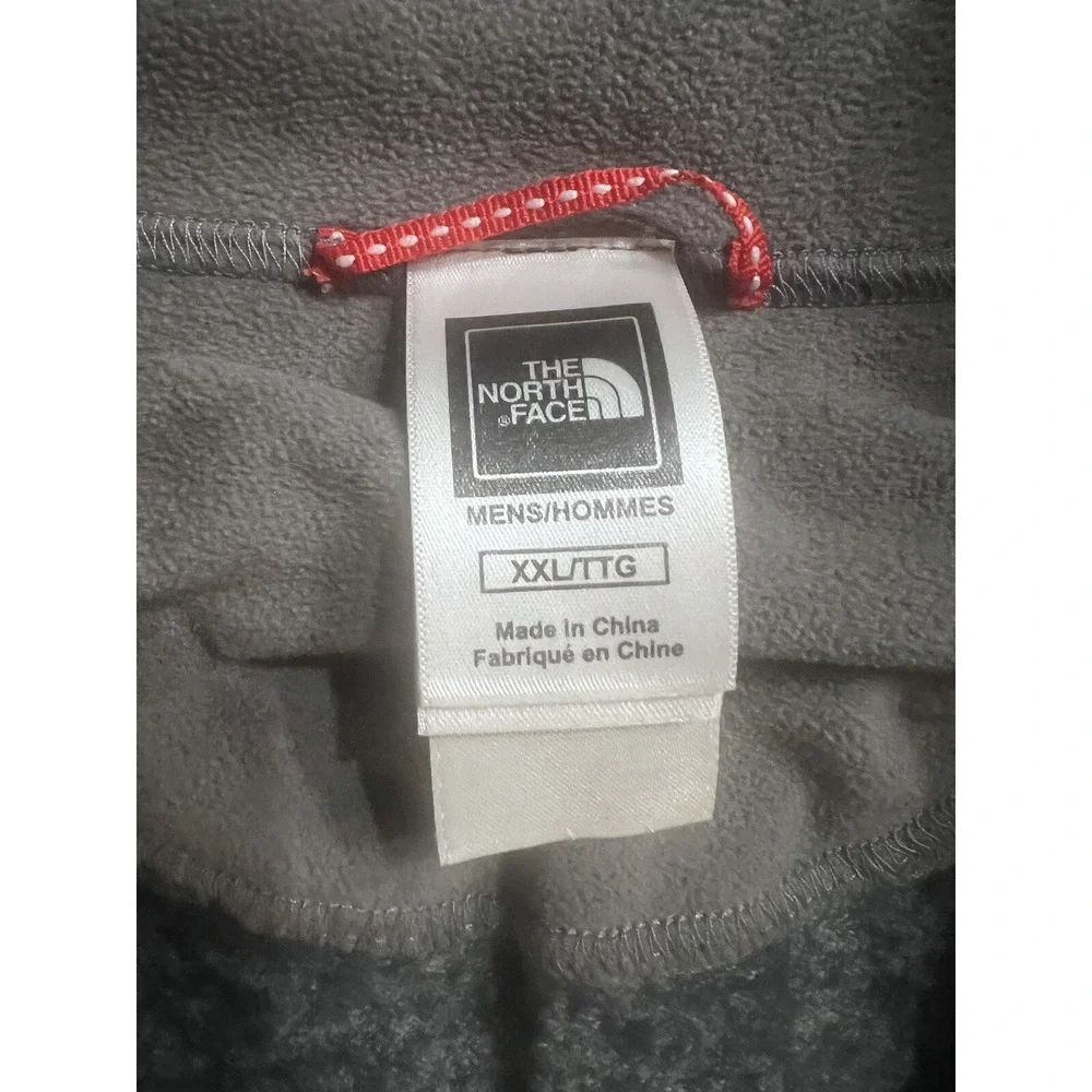 The North Face Men's Gray Sweater 1/4 Zip‎ Size XXL Wool Blend